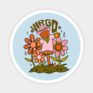 Virgo Scarecrow Magnet